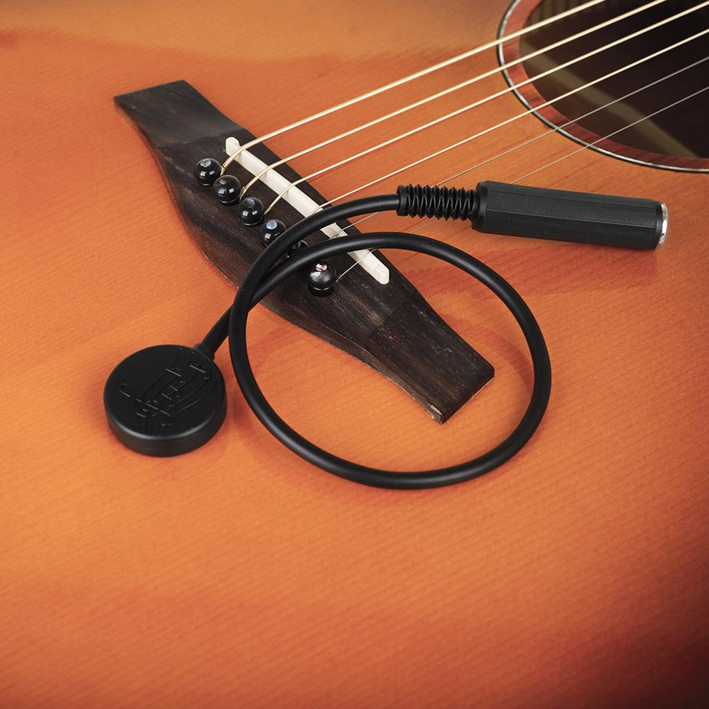Patch Acoustic Guitar Pickup Piezo Contact Microphone Pickup for Guitar Violins Banjos Mandolin Ukulele Easy To Install