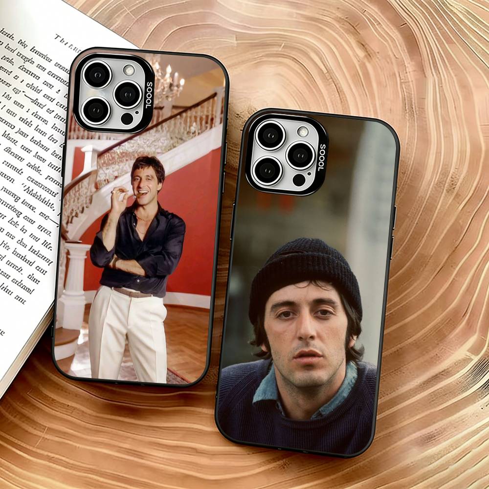 Al Pacino Phone Case For iPhone 17,16,15,14,13,12,11 Plus,Pro Max,XS,Colorful Silver Phone case Funda Cover