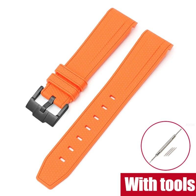 Silicone Strap for Swatch X Omega Moonswatch Stainless Steel Buckle 20mm 22mm Men Women Soft Waterproof Replace Watch Band
