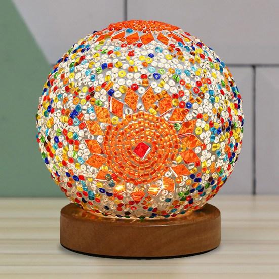 Ночник широкого применения, украшение стола, красочный привлекательный ночник в богемном стиле, поставка для гостиной