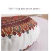 Boho Ethnic Cushion Seat Coccyx Orthopedic Pad Round Hassock Japan Futon Large 55cm Thickened Floor Mat Chair Back Cushions