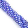 30-200Pcs Rondelle Austria Faceted Crystal Glass Beads Loose Spacer Beads for Jewelry Making
