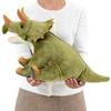 Calorata Triceratops Plush Toy (Large/Sitting Series/Soft Touch) Realistic Dinosaur Toy Doll Gift Present Birthday (Twice Tested) / Christmas Present