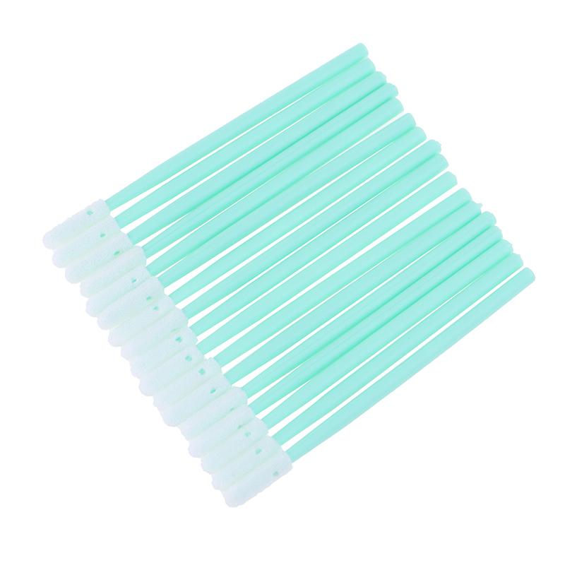 100Pcs Sponge Head Cleaning Swab Printer Swab Dust-Free Cotton Swab Wiping Stick