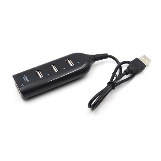 4 Ports High Speed USB 2.0 Hub Extension Splitter Adapter for PC Computer Laptop
