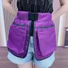 Ethnic Pattern Portable Waist Bag Waterproof Oil-resistant Multi-Function Tool Pouch Stain-resistant Polyester