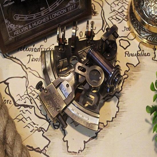 Латунный секстант навигационный инструмент для астрономии и морской навигации морской морской секстант морской