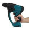 1080W Brushless Cordless Electric Hammer Multifunction Impact Drill Driver Power Tools Compatible for 18V Battery 220V