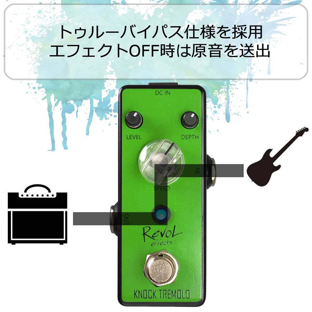 Эффекты Revol Эффекты Revol Эффектор Тремоло KNOCK TREMOLO ETR-01