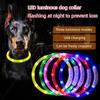 Luminous Collar, Dog Collar, Pet Luminous Collar, Luminous Neck Collar, USB Charging LED Dog Luminous Collar