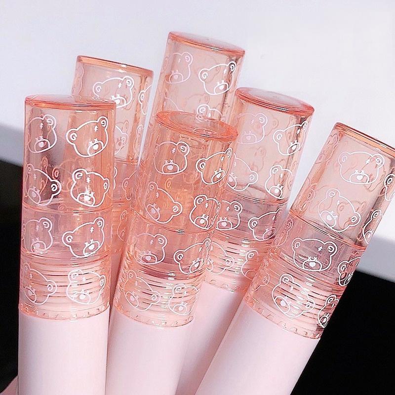 Увлажняющая глазурь для губ Светопроницаемое светозеркало для лица Стекло Увлажняющий крем для губ Легкий цвет Белый Чашка с антипригарным покрытием Прочная водонепроницаемая помада для макияжа для студентов