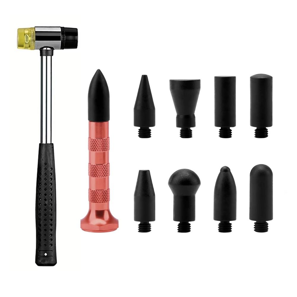 Metal Tap Down Pen Car Dent Repair Tools Body Panel Dent Removal Automotive Accessories