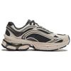 Li-Ning Aurora Renew Синтетическая кожа Удобные дышащие Нескользящие Износостойкие Низкие Повседневные Туфли Женские Кроссовки Бежевый Черный AGCU044-2