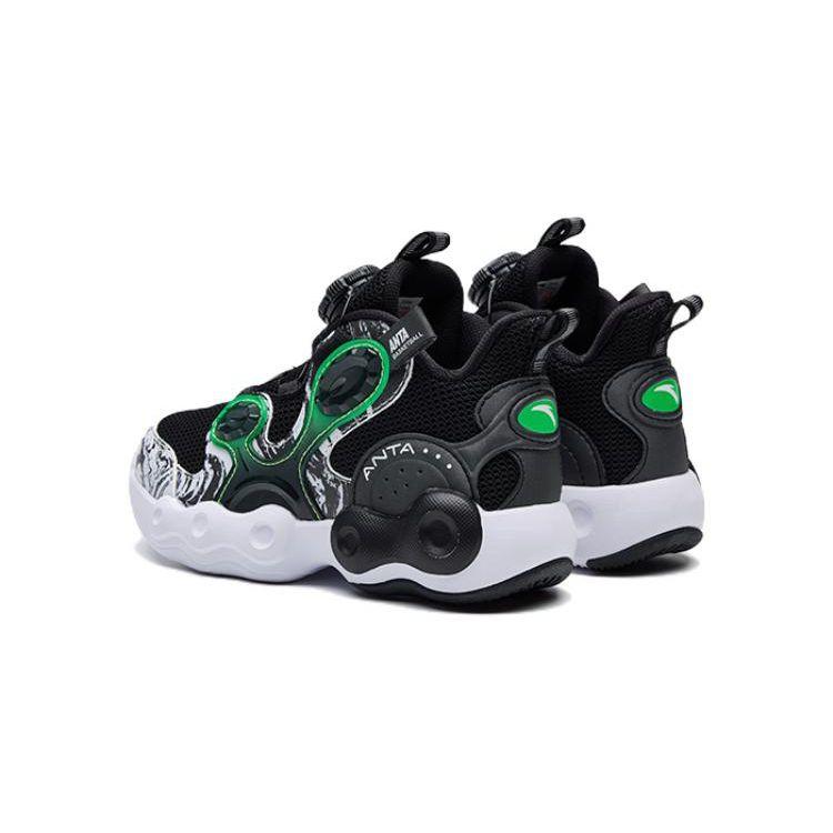 Anta Детские асимметричные 2.0 удобные универсальные нескользящие амортизирующие прочные низкие баскетбольные кроссовки детские кроссовки 312239953-2