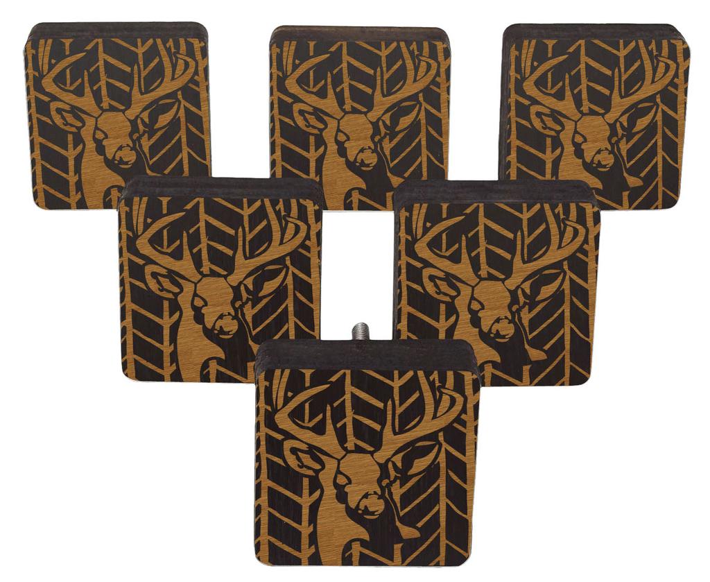 IBA Indianbeautifulart коричневые ручки с гравировкой 10 шт. мебельные деревянные ручки-гребешки в деревенском стиле