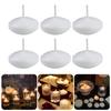 Elegant White Floating Candles for Romantic Ambiance Smokeless Soy Wax Candles for Weddings Celebrations Home Decor