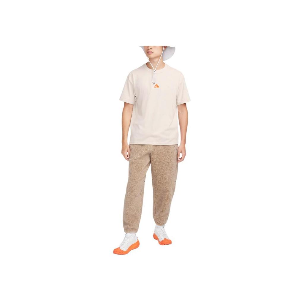 Nike ACG Series Comfortable Crew Neck Pullover Short Sleeve T-Shirt Men Tops Light-Earlwood-Brown DQ1816-104