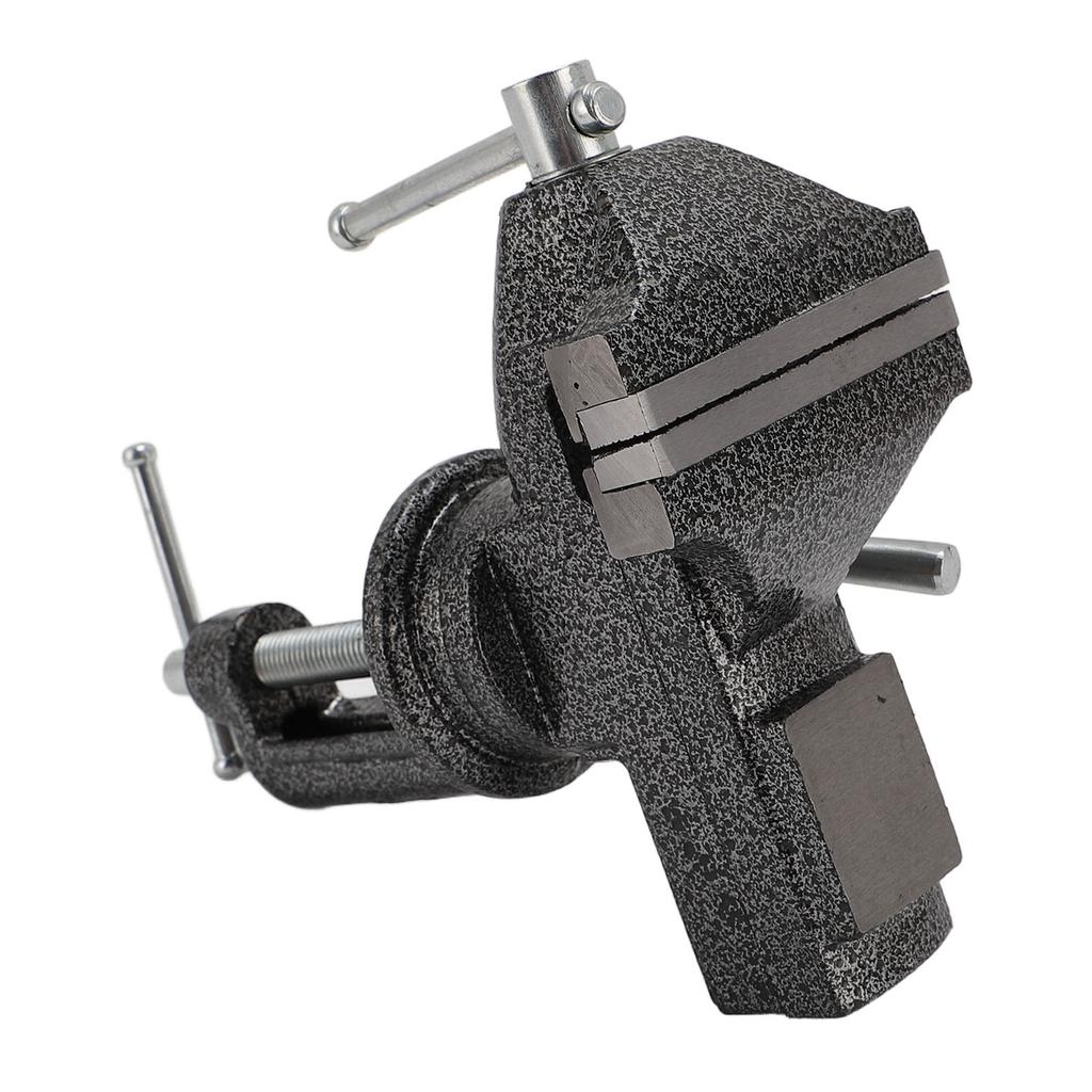 Струбцина Тиски Настольные Вращающиеся на 360 градусов Универсальные Мини Тиски для Верстака Ширина Открытия Губок 75 мм 62 мм