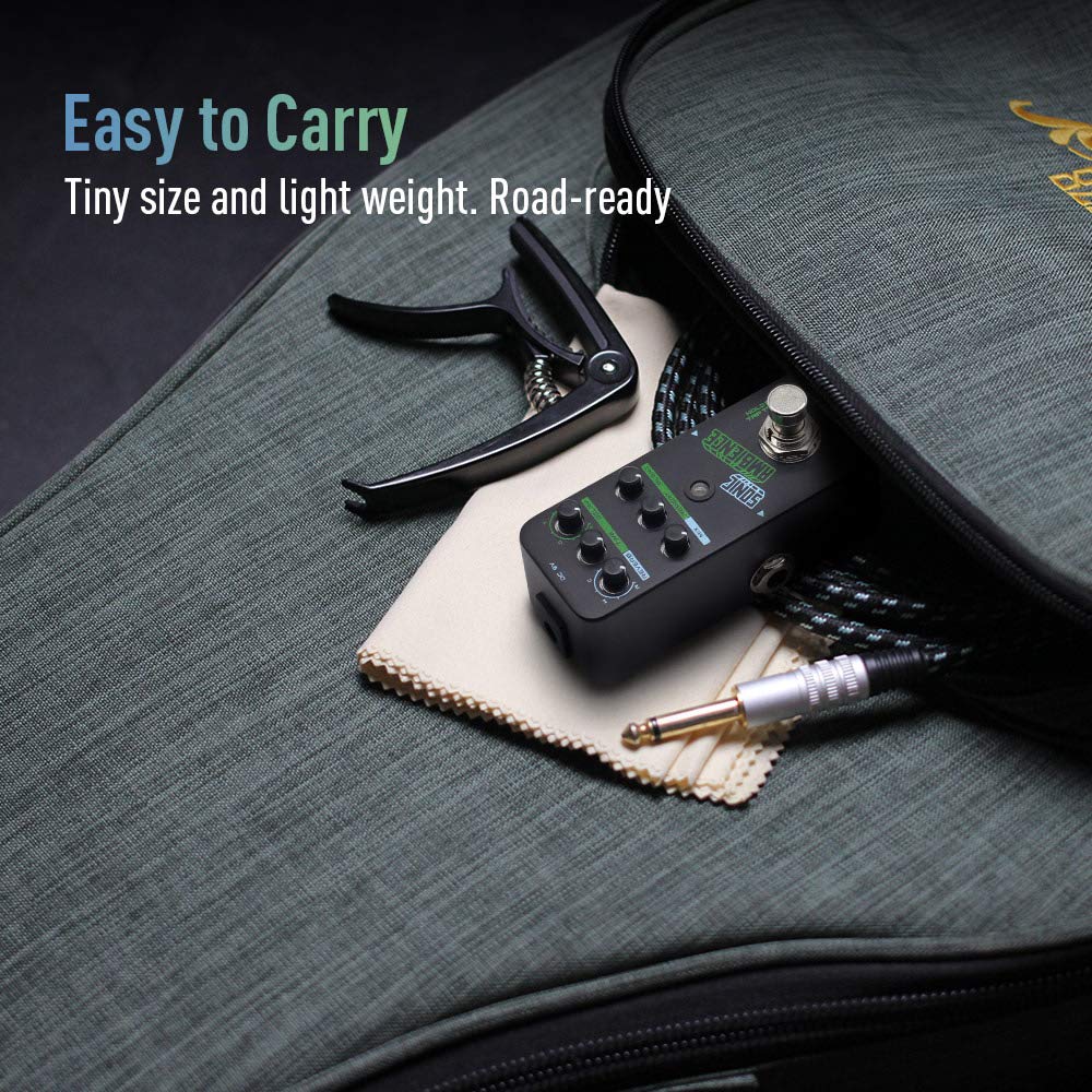 SONICAKE Педаль гитарных эффектов Delay Reverb Звуковая атмосфера &