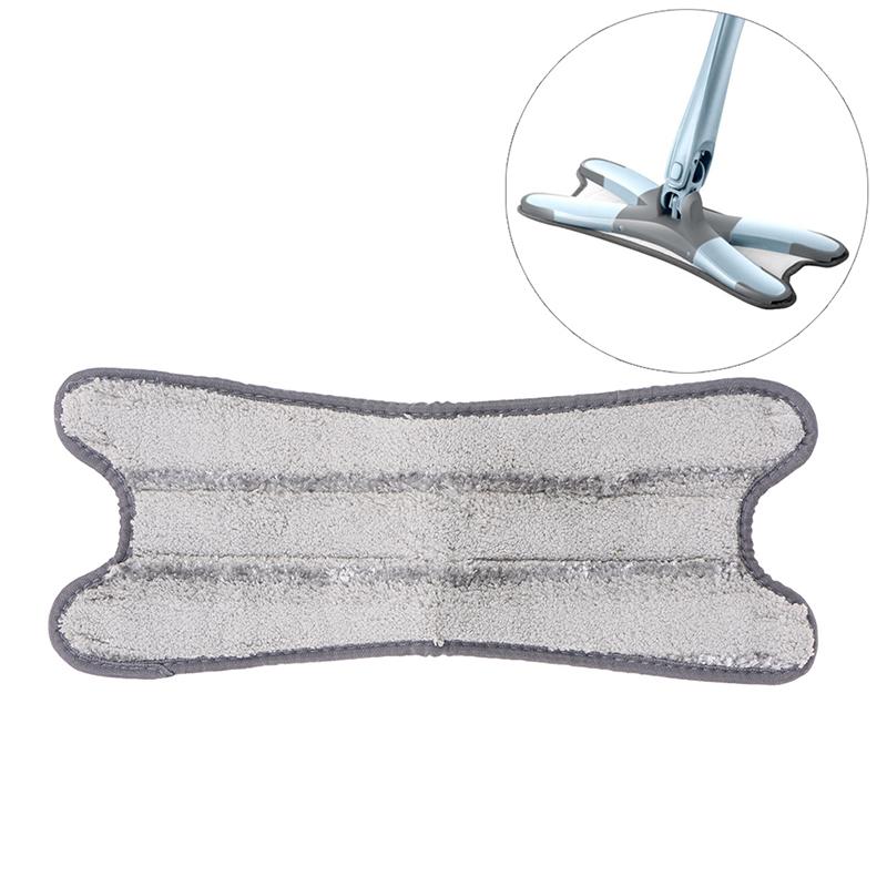 X-Type Floor Mop Replacement Cloth 360 Degree Squeeze Flat Mop Home Clean Tool