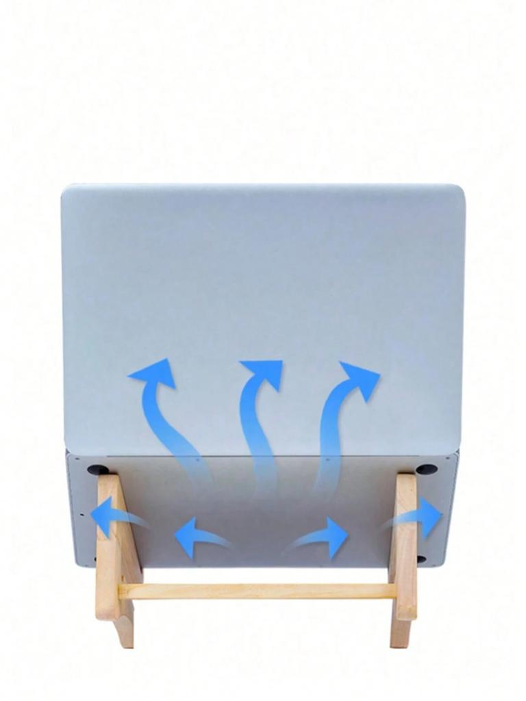 Универсальный деревянный держатель для ноутбука, съемная подставка, охлаждающий кронштейн для компьютера, подходит для ноутбука, планшета 10-17 дюймов