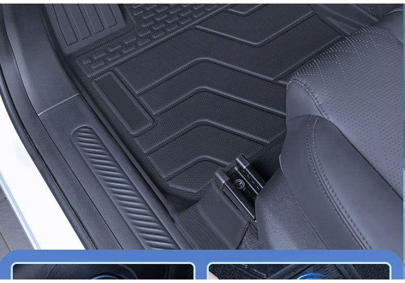 Новые 26-модельные всепогодные коврики из ТПЭ с полным покрытием для Lincoln MKC - Защита водительской стороны, Замена оригинального коврового покрытия.