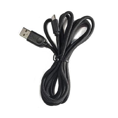 Нейлоновый USB C кабель для быстрой зарядки и передачи данных для мышей, клавиатур, зарядный кабель