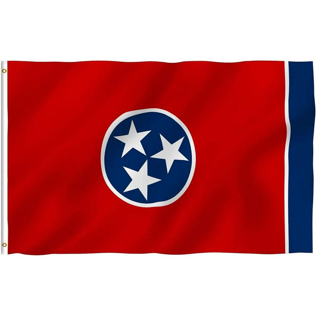 3 X 5 Feet State of Tennessee 100D Polyester Flag -USA Seller Bx38