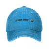 Сэм Сулек Шоколадное Молоко Бейсболки Модные Потертые Джинсовые Кепки Snapback Мужские Женские Для улицы Бега Гольфа Кепки