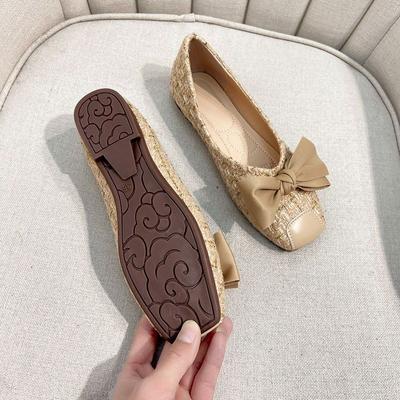 Модные элегантные туфли на низком каблуке с бантом для женщин 2024 года, симпатичная женская летняя обувь Kawaii, популярная Y2k, удобная, шикарная, сегодняшняя, AE