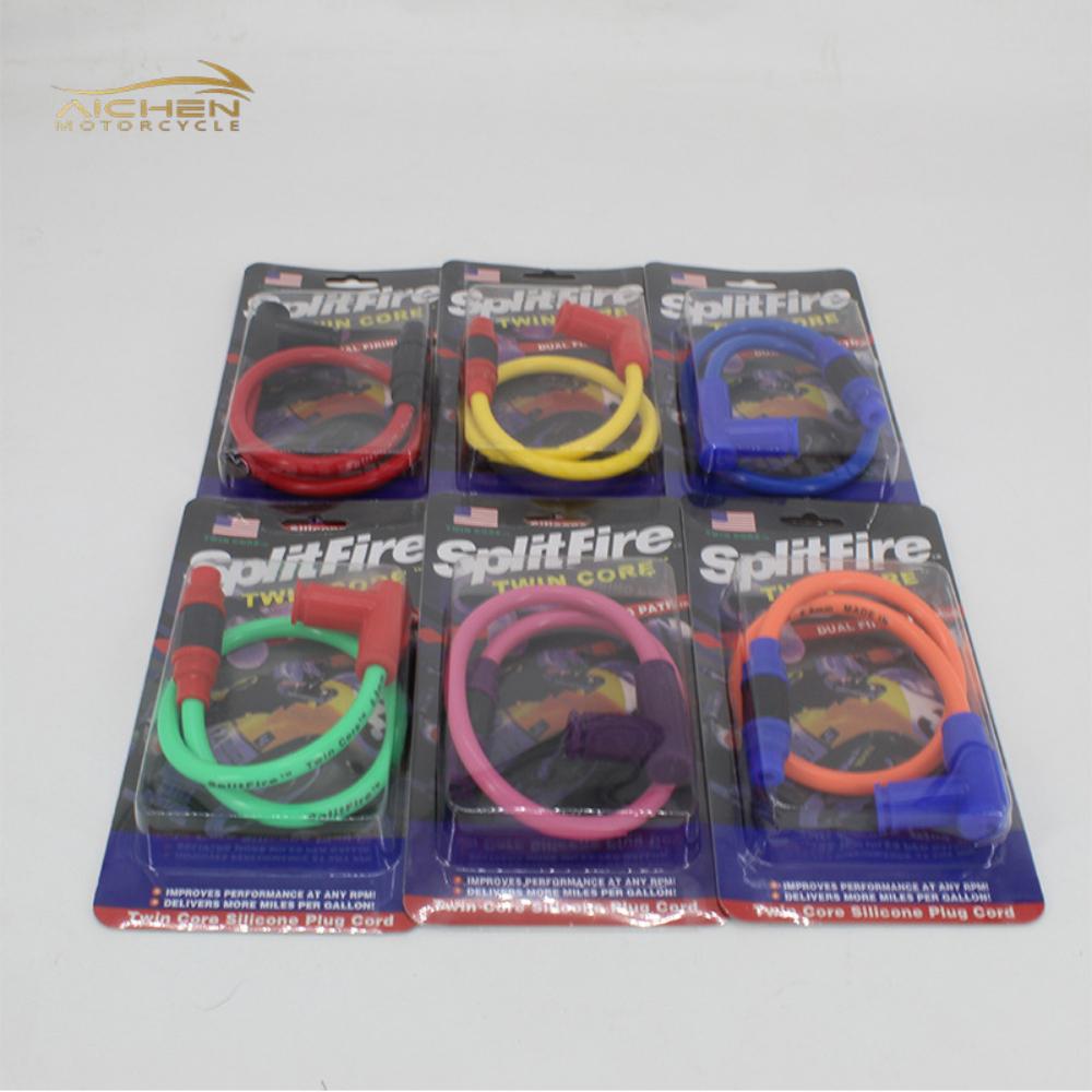 Запчасти для модификации внедорожника Кабель катушки зажигания Мотоциклетный Высокопроизводительный Двойной провод свечи зажигания Гоночная катушка зажигания