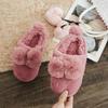 Children's Plush Cotton Cartoon Slippers - Warm and Cozy, Closed Toe & Heel