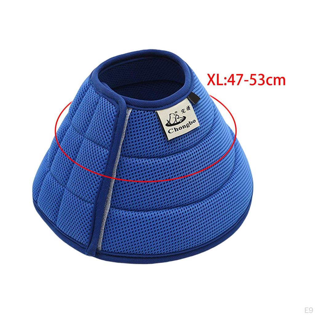 Cone Protective Wound Adjustable Anti Bite Lick Comfortable Dog