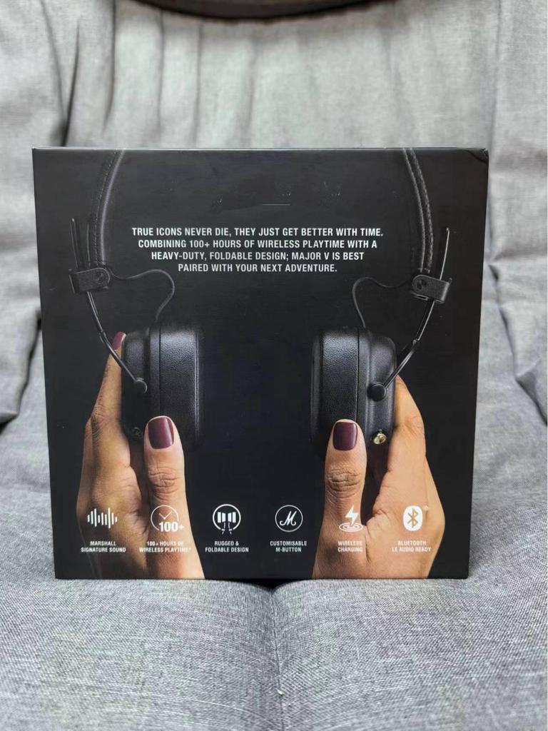 Беспроводные Bluetooth накладные наушники Marshall Major V 5-го поколения