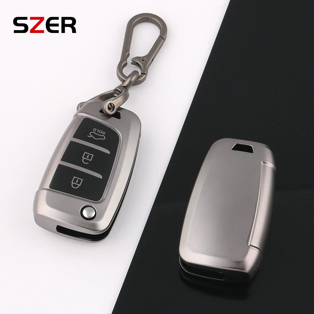 ТПУ Чехол-накладка для складного ключа автомобиля для Hyundai Elantra Solaris I30 I35 I40 IX35 Sonata Santa Fe Tucson Verna Celesta Accent