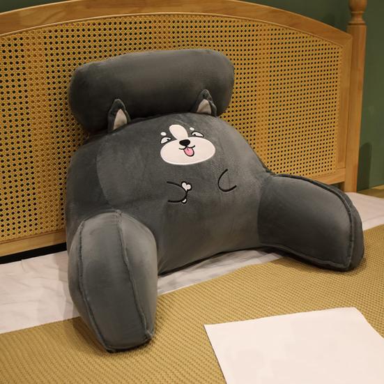 Мультяшная форма, подушка для поясничной поддержки, мягкая большая спинка, поясная подушка, подушка для спинки кровати, подушка для сиденья в общежитии