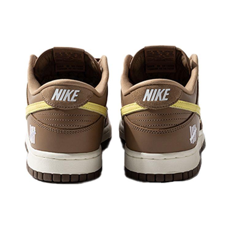 Непобедимый x Nike Dunk Low SP Canteen Унисекс Кроссовки Коричневый Лимонный-Иней DH3061-200