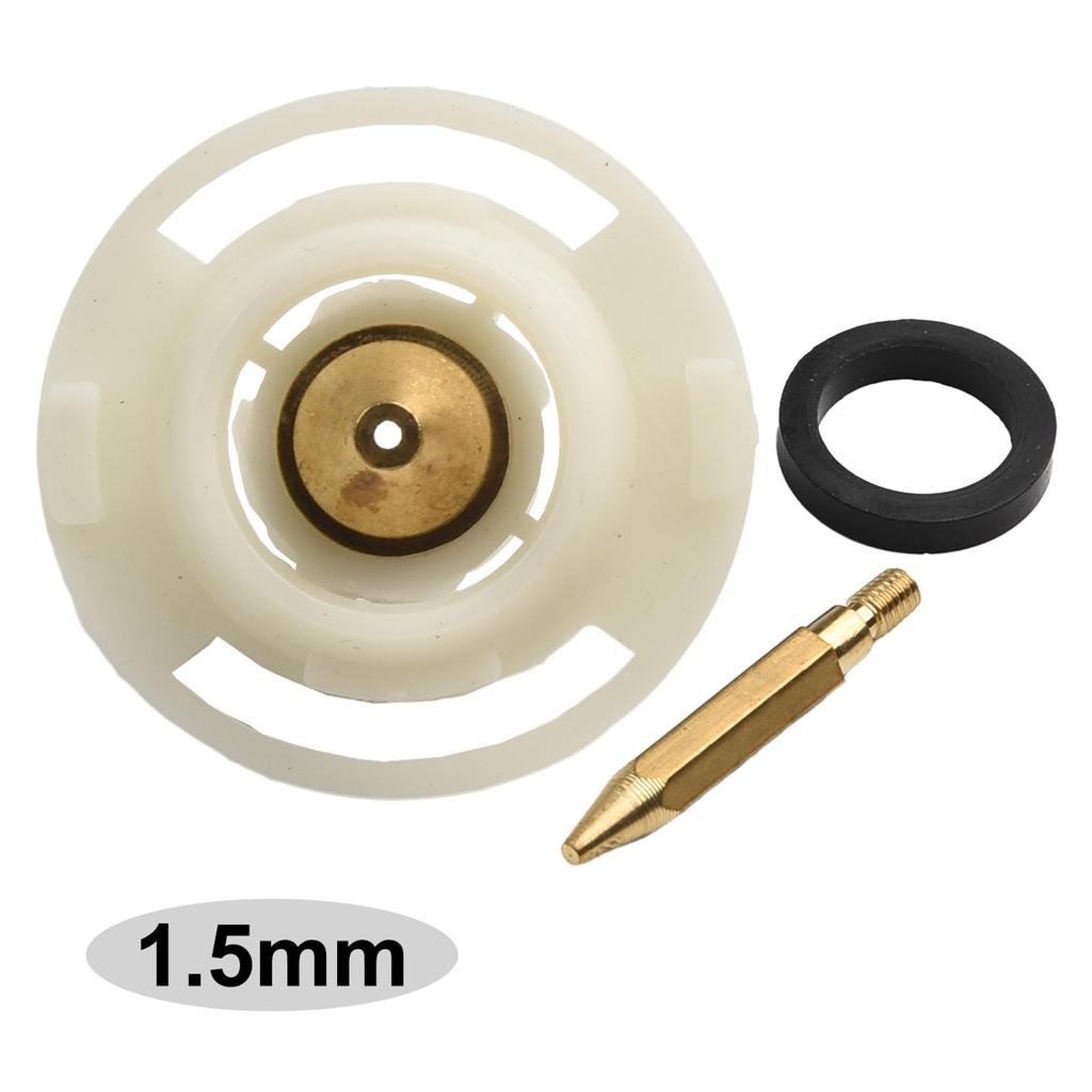 Электрический краскопульт с регулировкой потока и несколькими вариантами сопел для универсального применения