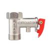 Water Heater Safety & Pressure Relief Valve with Anti-Electric Wall and Mixing Faucet