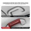 OCDK9 2Pcs Car Roof Handle Protection Cover Suede Safety Pull Gloves For Citroen Jumper Celysee Cactus Picasso Aircross Saxo Grand