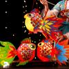 Paper Fish Middle Autumn Festival Lantern Handmade Handheld Lantern  Cultural Events