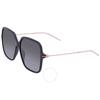 Gucci Grey Butterfly Ladies Sunglasses Gg1267s 001 60