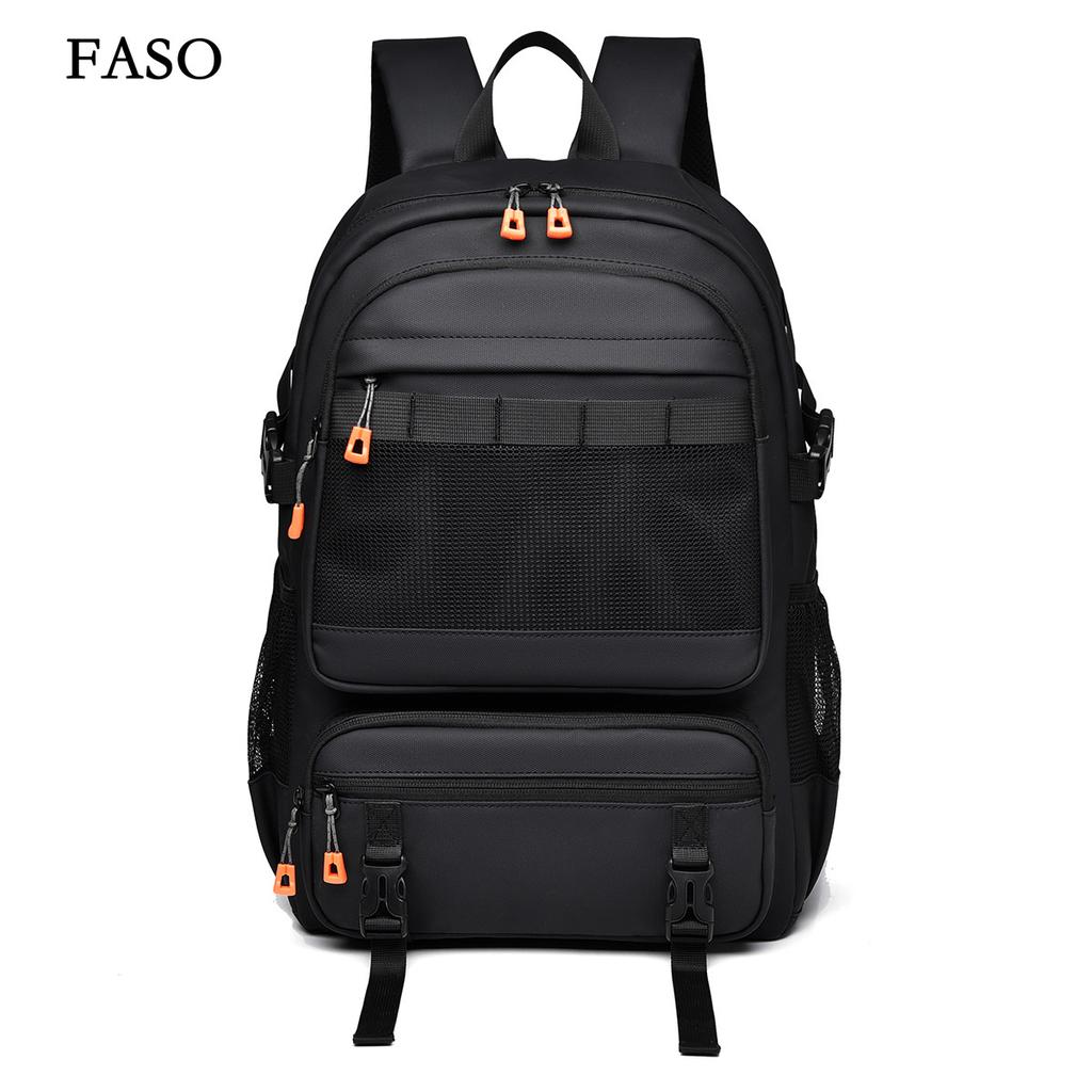 Новый унисекс однотонный водонепроницаемый и дышащий деловой модный повседневный универсальный рюкзак для повседневного использования