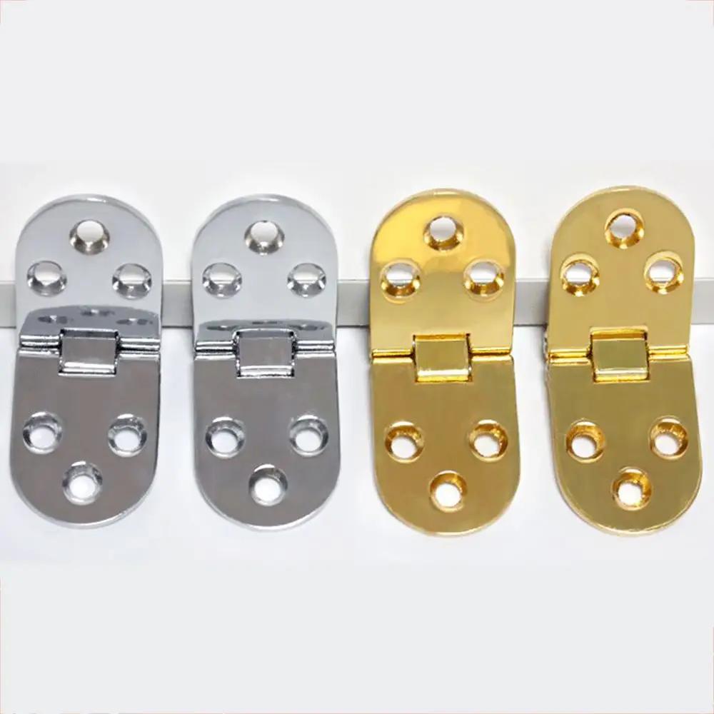 High Quality Furniture Accessories Cabinet Hinges Door Hinge Flush Hinges Door Semicircle Butterfly-shaped