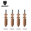 For Flashforge AD5X Upgraded Bimetallic Hardened Steel Nozzle Kit 0.25/0.4/0.6/0.8mm High Temp Wear Resistant 3D Printer Partss