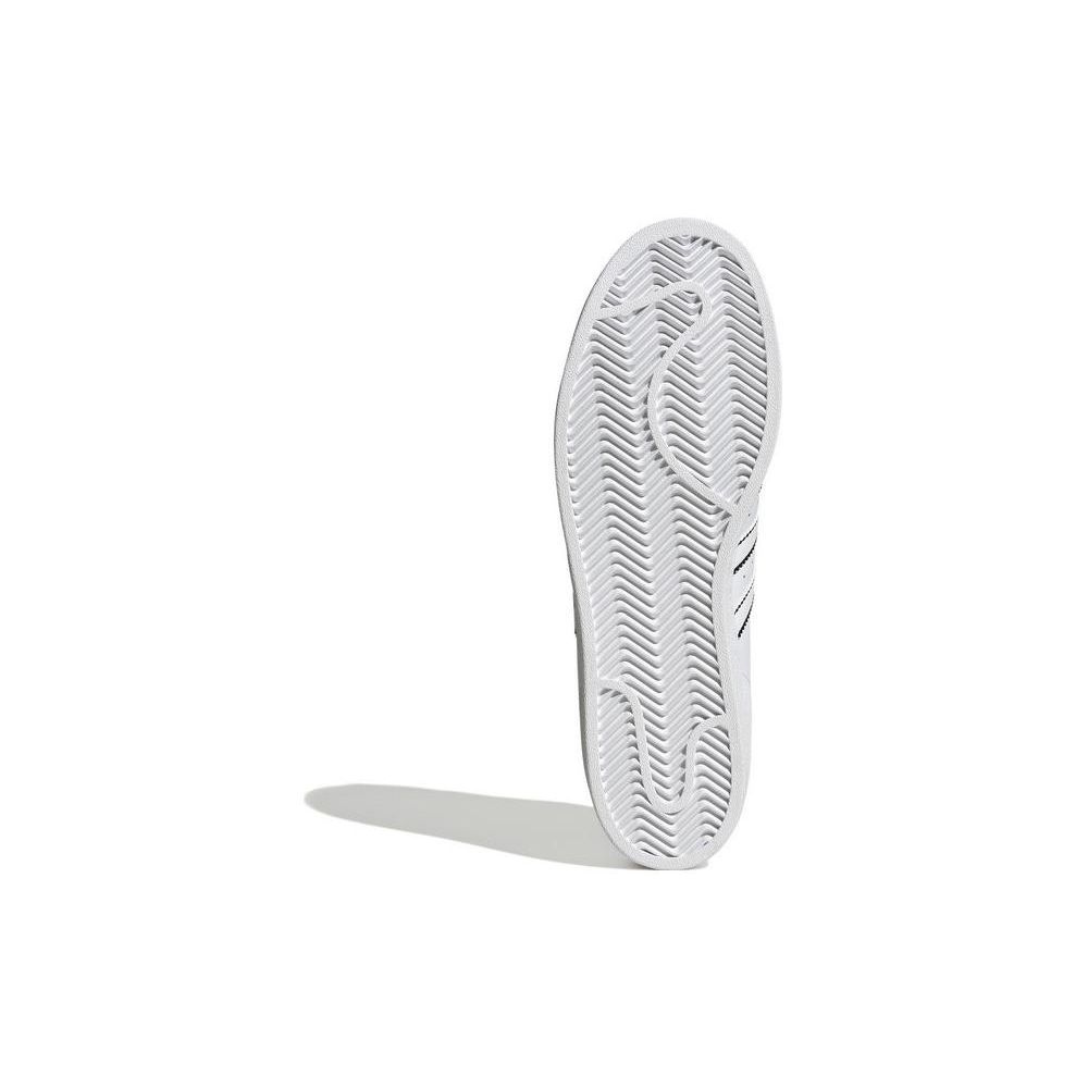 Adidas Superstar белые черные контурные унисекс кроссовки обувь-белый основной-черный IF8090