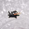 Cat Brooch Charming Stylish Alloy Pin With Playful Cartoon Design Character