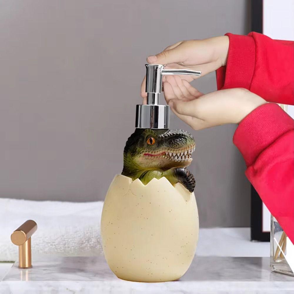 560ml Liquid Soap Dispensers Dinosaur Hand Sanitizer Bottle New Shampoo Sub Bottling Bottle