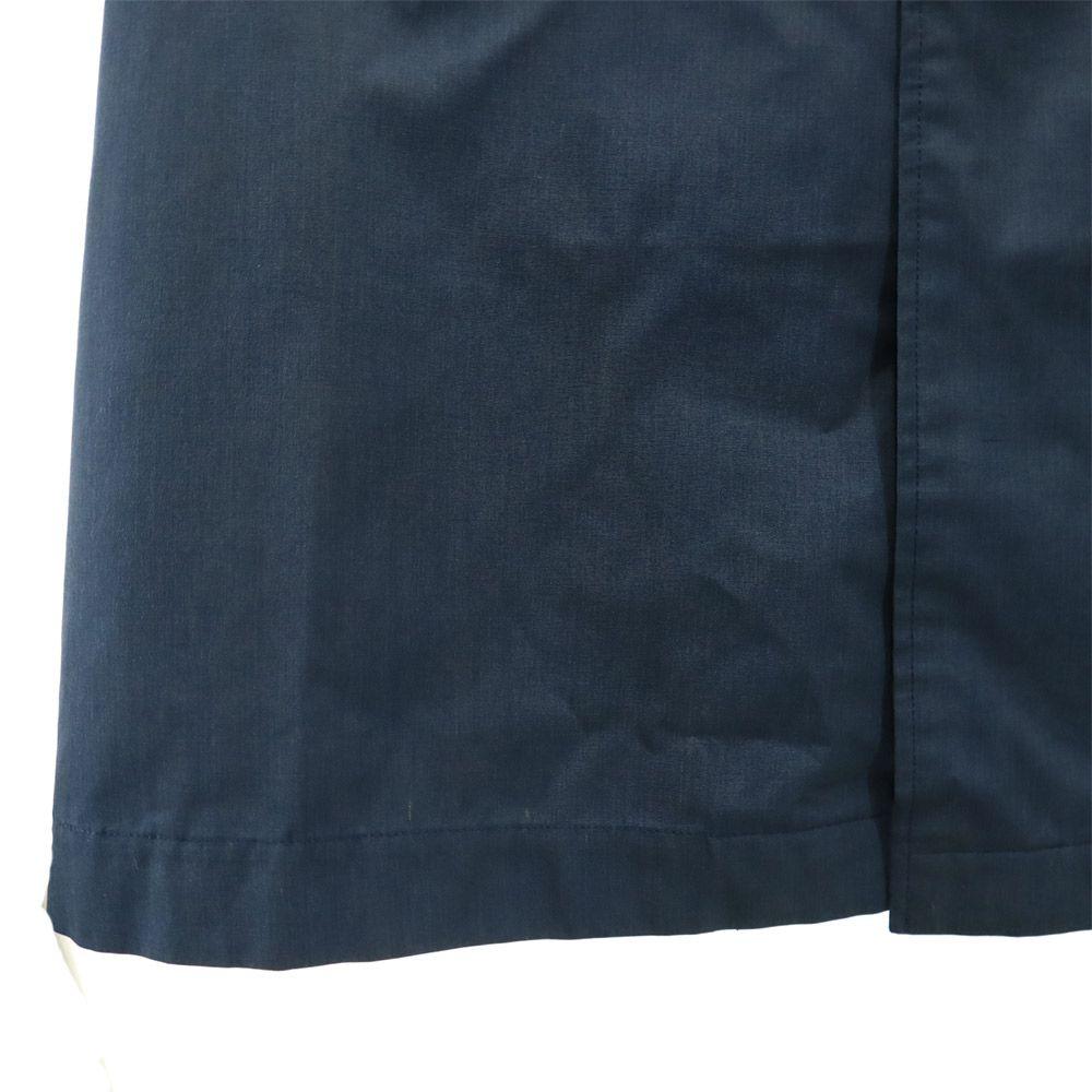 McGregor Пальто 90-х с длинным рукавом, воротником из нержавеющей стали, 92, темно-синее, система, старое винтажное, мужское, б/у