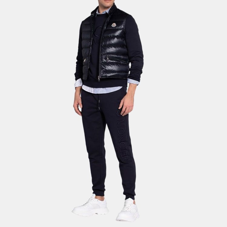 Moncler Gui Down Jacket Winter Unisex Blue 0911A1070053029776